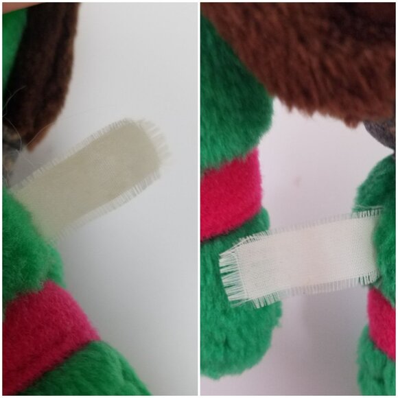 Vintage RAPHAEL Teenage Mutant Ninja Turtles window cling plush Playmates TMNT - Picture 14 of 15